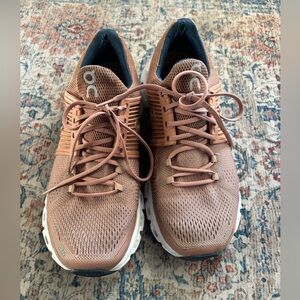 On Running Light Pink Athletic Shoes
